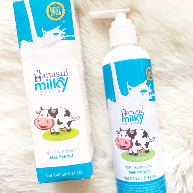 Handbody hanasui milky