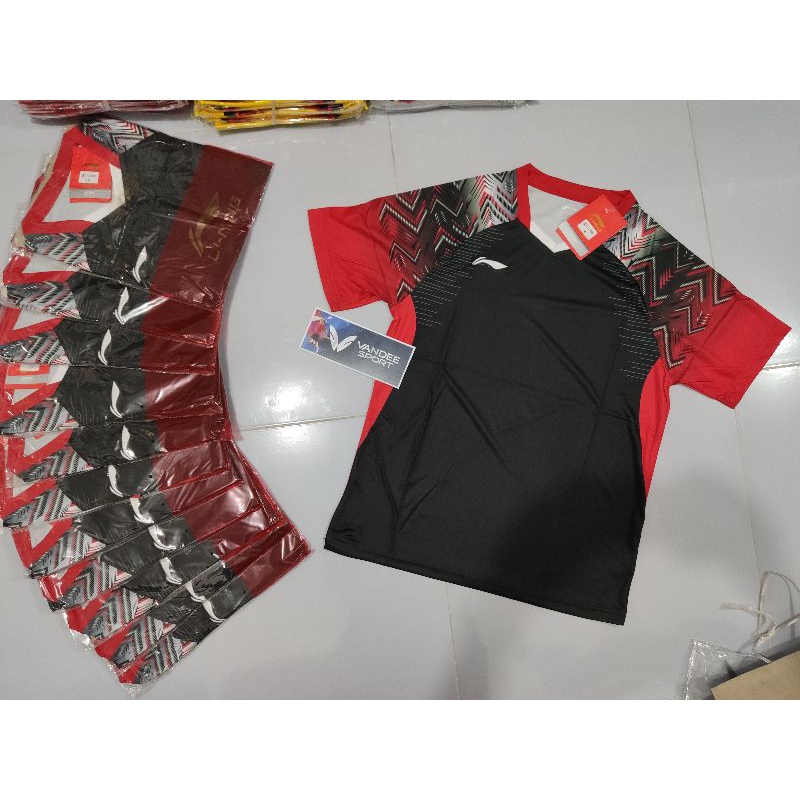 kaos badminton lining import jonathan christie