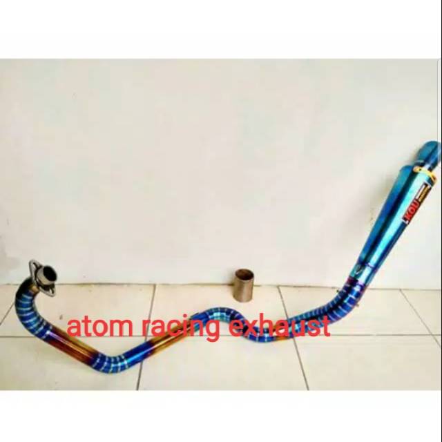 Knalpot racing KOU bluemoon kidal PNP Vixion old Vixion new