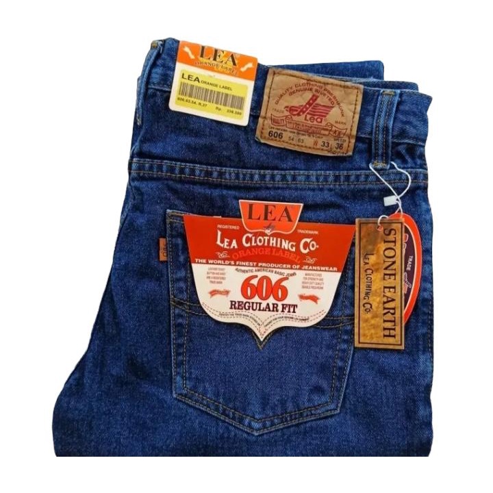 CELANA JEANS PANJANG PRIA LEA STANDAR REGULER PREMIUM 28-33 REGULLER FIT TERBARU BISA COD