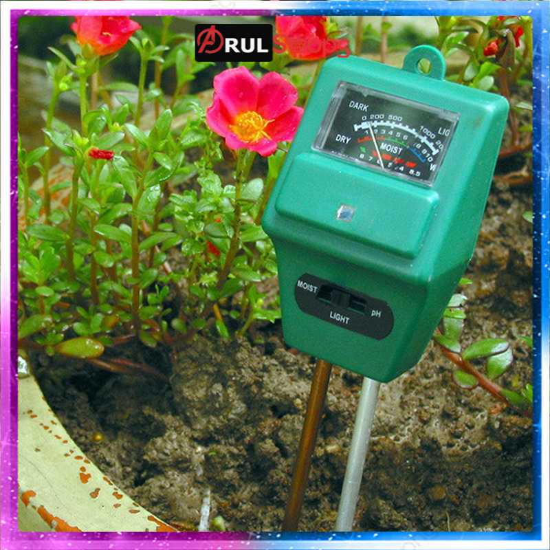 ARS - 3in1 Alat Pengukur Kelembaban Tanah Soil Moist PH Detector Analyzer