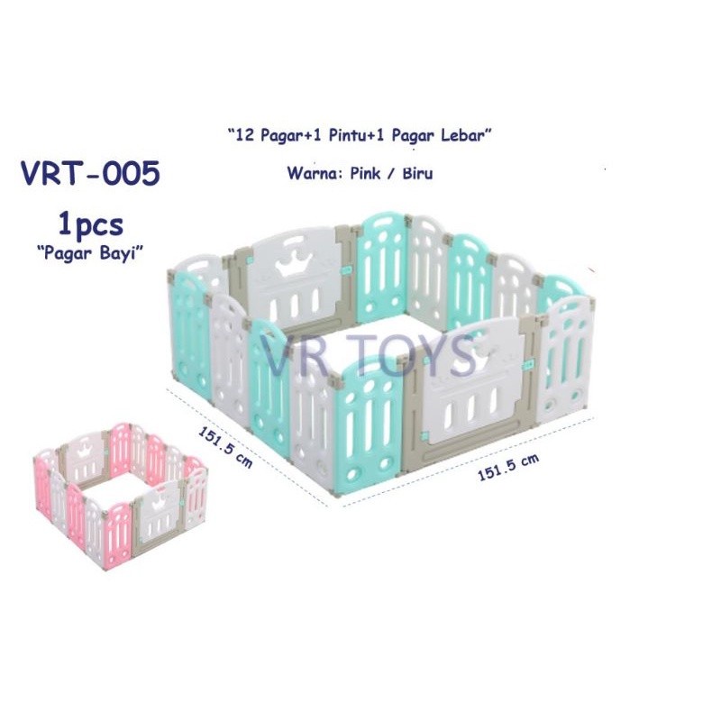 Mainan Pagar Bayi Baby Room Pagar Bermain no.VRT-005