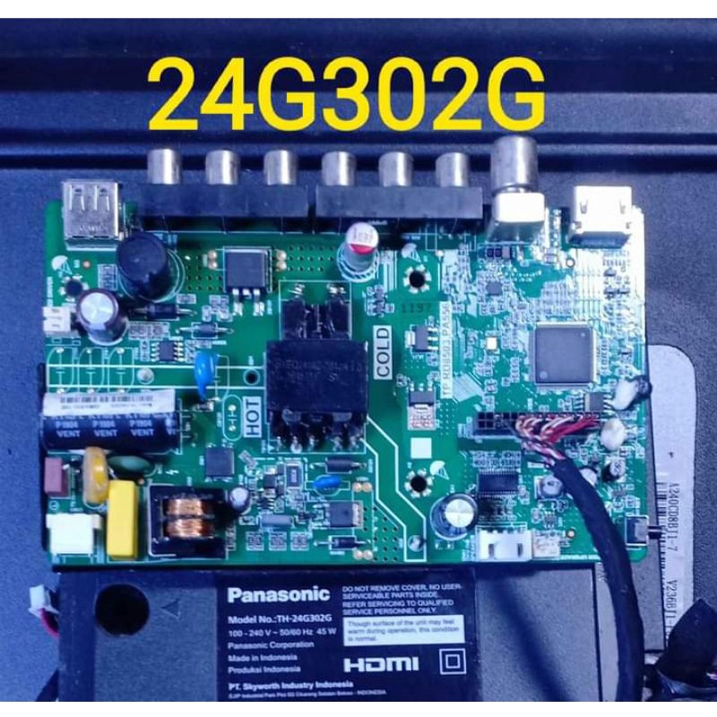 MAINBOARD PANASONIC TH 24G302G MB PANASONIC 24G302G