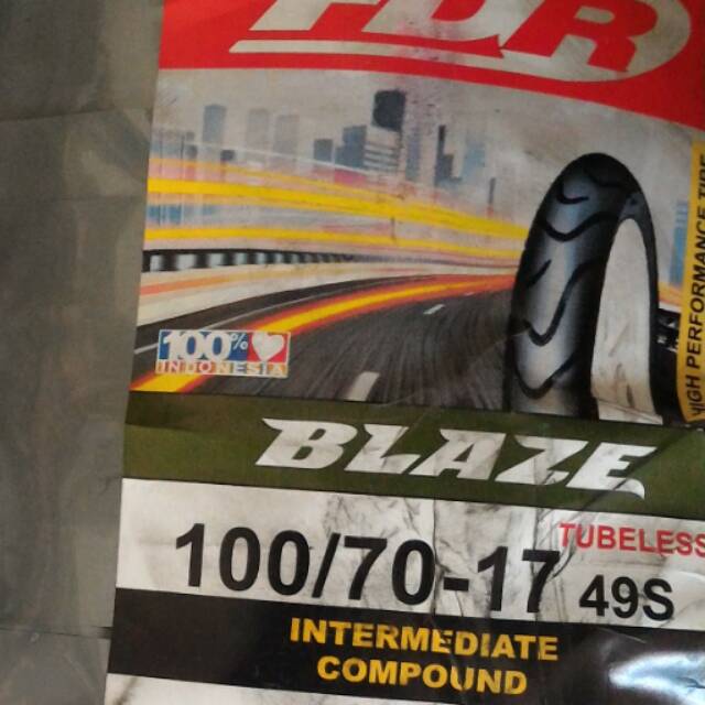 FDR Blaze uk. 100/70 - 17 (Intermediate Compound)