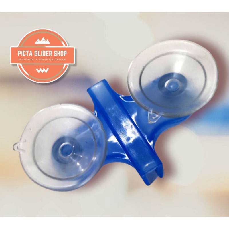 perlengkapan aquarium Dop Penjepit Kaca aquarium untuk Kaca berukuran 5mm bentuk kupu kupu