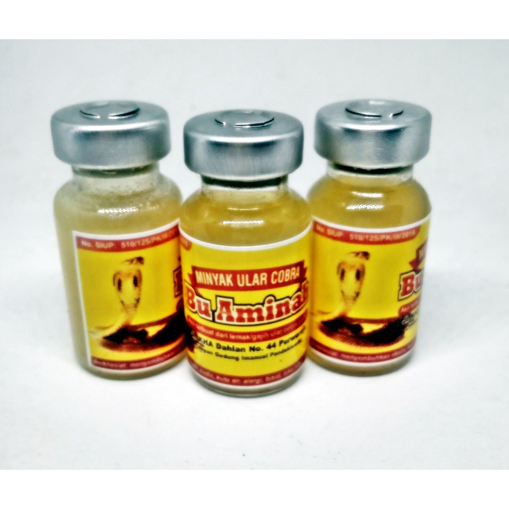 [ ASLI ] MINYAK ULAR KOBRA 15 ML