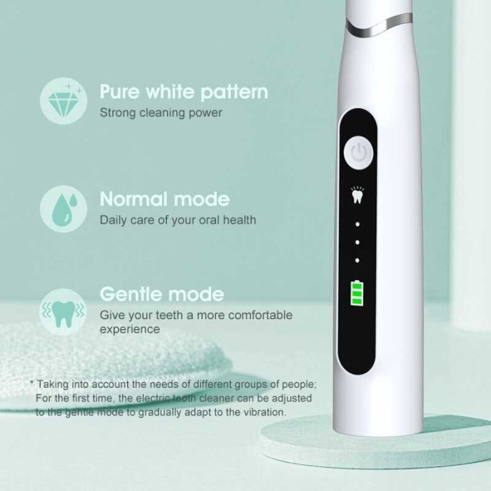 Pembersih Karang Gigi Ultrasonic Teeth Scraper - HS-02 - Putih