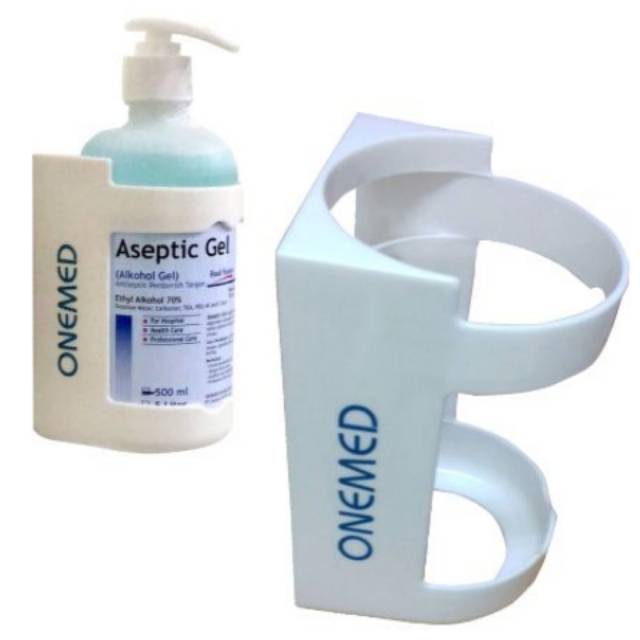 BRACKET ABS ONEMED GANTUNGAN HAND SANITIZER GANTUNGAN BOTOL SANITIZER