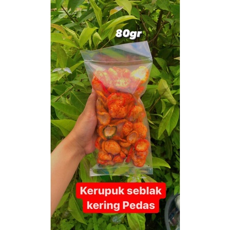 

kerupuk keripik seblak pedas kencur 100gr kerupuk jablay