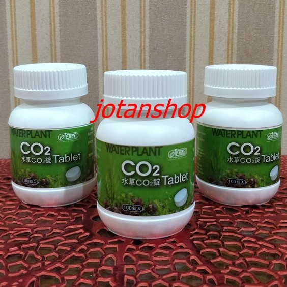 ISTA CO2 TABLET botol 100pcs aquarium aquascape