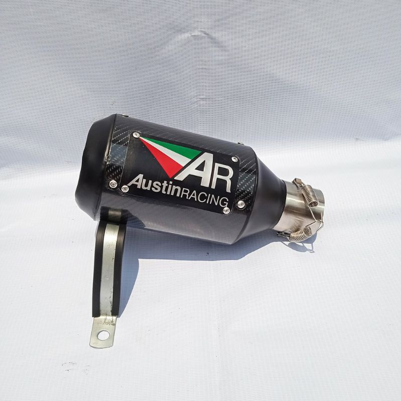 knalpot Austin carbon r25 r15 v2 v3 cbr 250 rr ninja 250 - slencer knalpot Austin racing (AR) univer