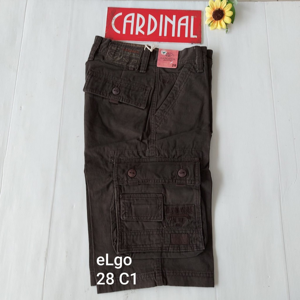 BB 28-C CARDINAL KEMPOL CASUAL Celana Pendek Kempol Fashion Pria Brand Kekinian