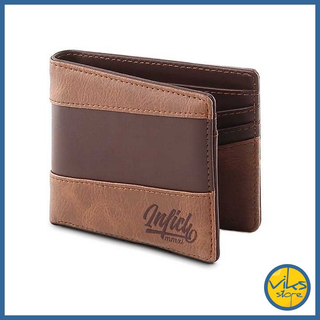 Dompet Kulit Coklat Casual Pria Cowok Keren Murah Keren Terbaru 2021 Kulit Anak Muda Distro Original