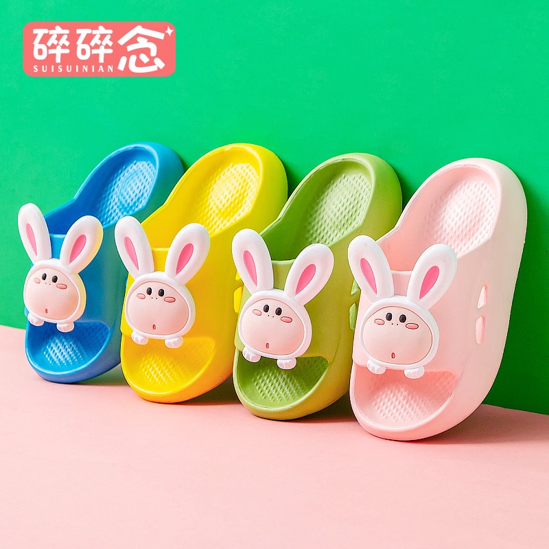 HappyOliver BUNNY GOONE Sandal Anak Perempuan Bahan Karet Model Lucu 2-5 Tahun