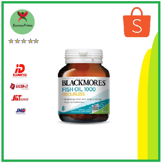 Blackmores Odourless fish oil isi 30