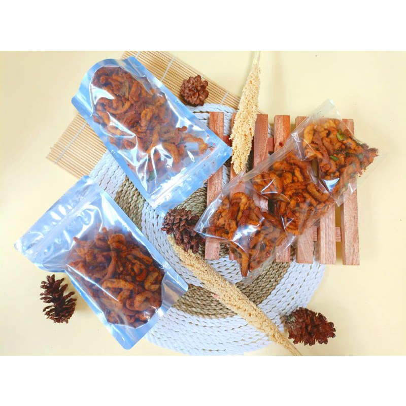 

KERIPIK USUS pedas dan original