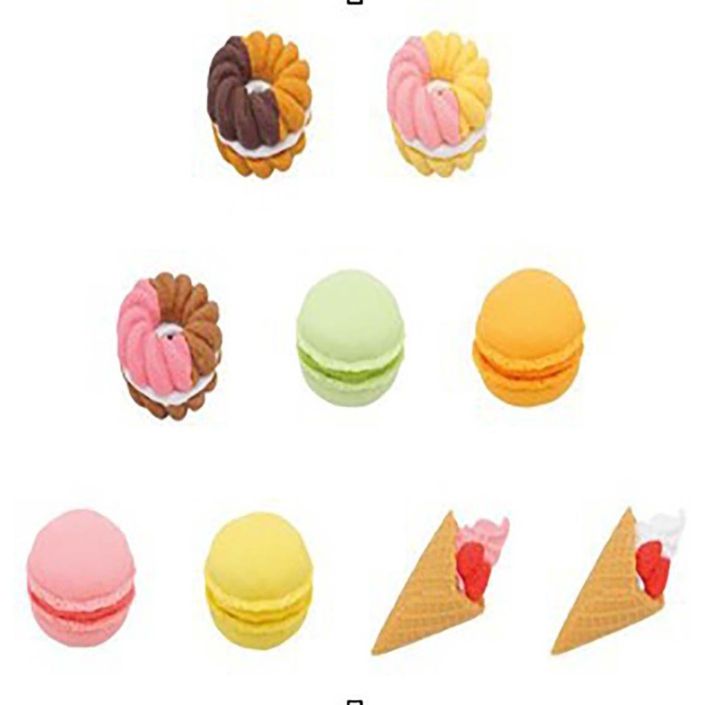 Penghapus Karet Atas Anak Lucu Hadiah Donat Dessert Sekolah Kantor Perlengkapan Alat Tulis Daun Alat Koreksi