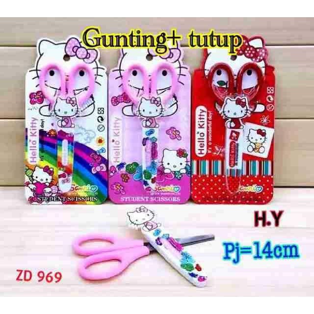 

Gunting hellokitty dan tutup