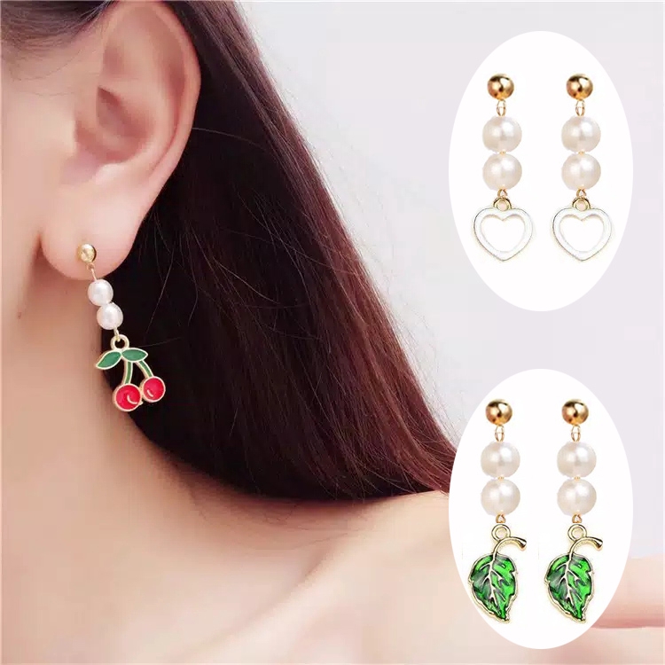 Anting wanita ala korea panjang 409