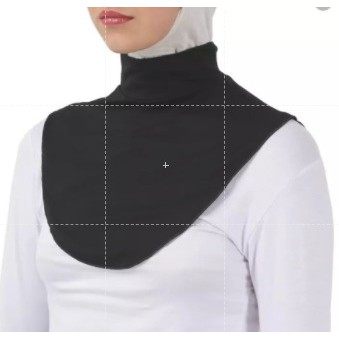 MANSET LEHER POLOS MANSET PENUTUP LEHER MANSET LEHER / DALAMAN JILBAB BAHAN KAOS BISA COD//PGM