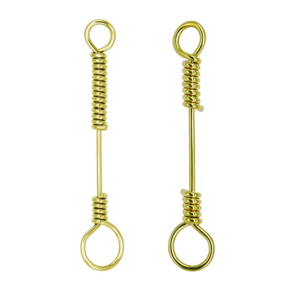 Preva 100pcs Explosion hook spring tray Kait Ledakan Kecil Sambung Umpan Pancing