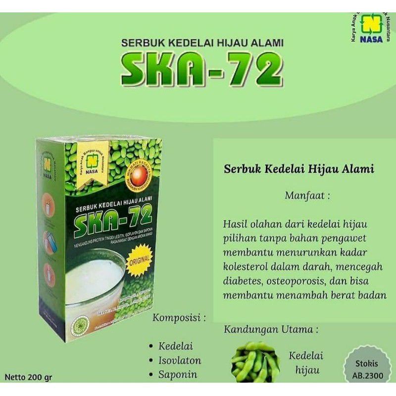 SKAO Susu kedelai Nasa