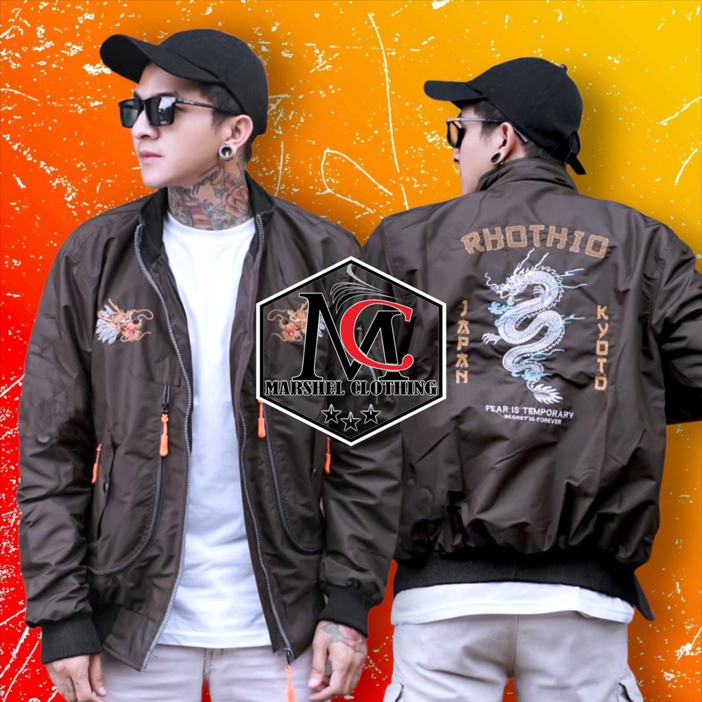 RCL - JAKET BOMBER SUKAJAN/BOMBER JAKET SUKAJAN TERBARU 2021/JAKET SUKAJAN BORDIR PRIA/JAKET