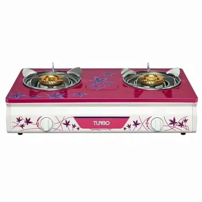 Philips Turbo Kompor Gas 2 Tungku GS 2088 (Burner Kuningan Original)