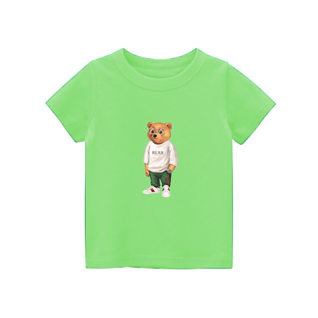 Kaos anak Stay Cool Bear kaos anak usia 1-8