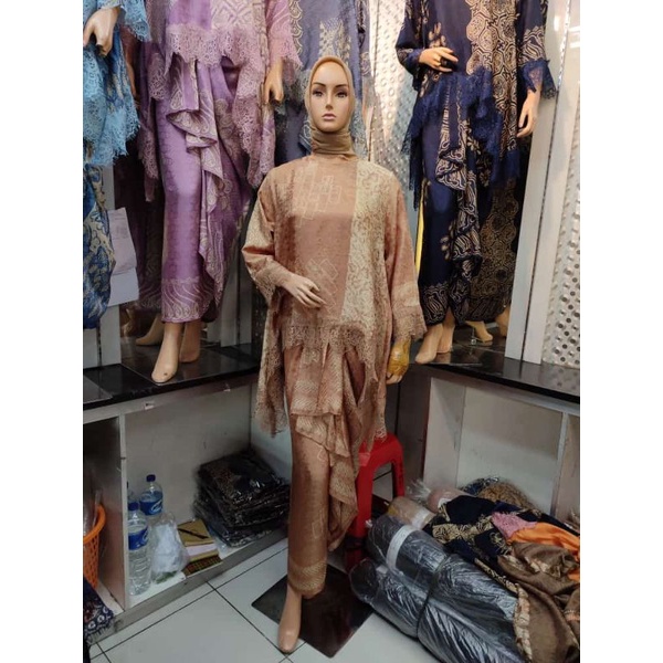 COD SETELAN BAJU WANITA BATIK VISCOSE SUTRA TERBARU AYANA SERIES