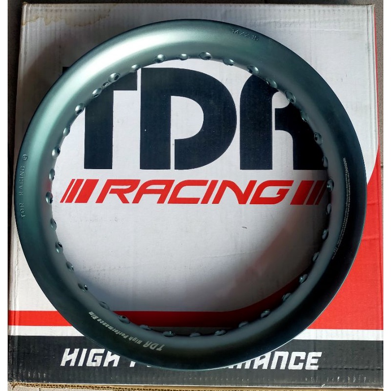 OBRAL TDR VELG U SHAPE 215 RING 14 TITANIUM SETENGAH LINGKARAN MATIC