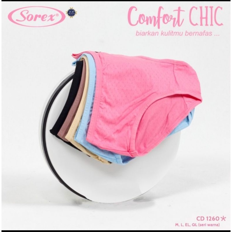 Celana Dalam cewek Sorex 1260 comfort chic