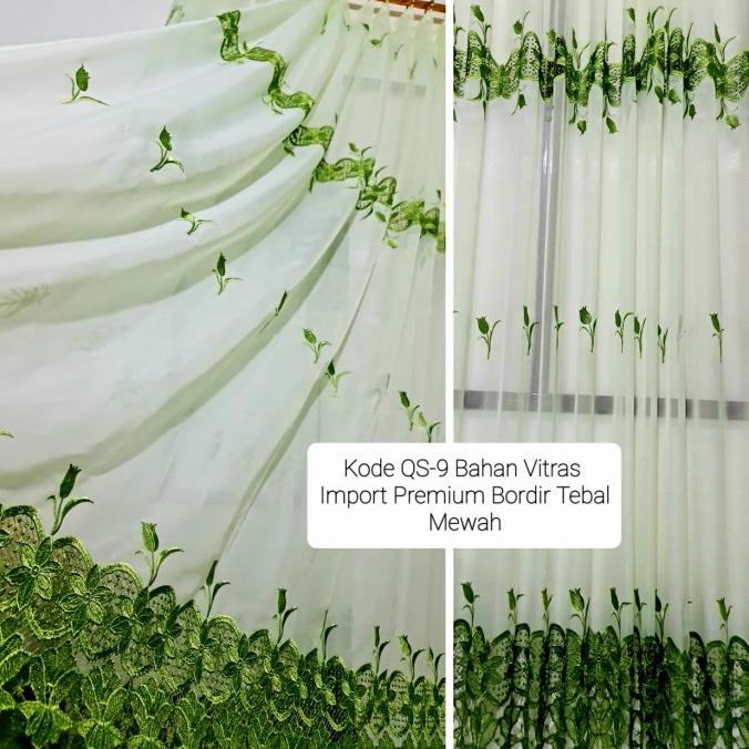 Vitrase Gorden Bordir//Vitrace Import//Vitrace Mewah