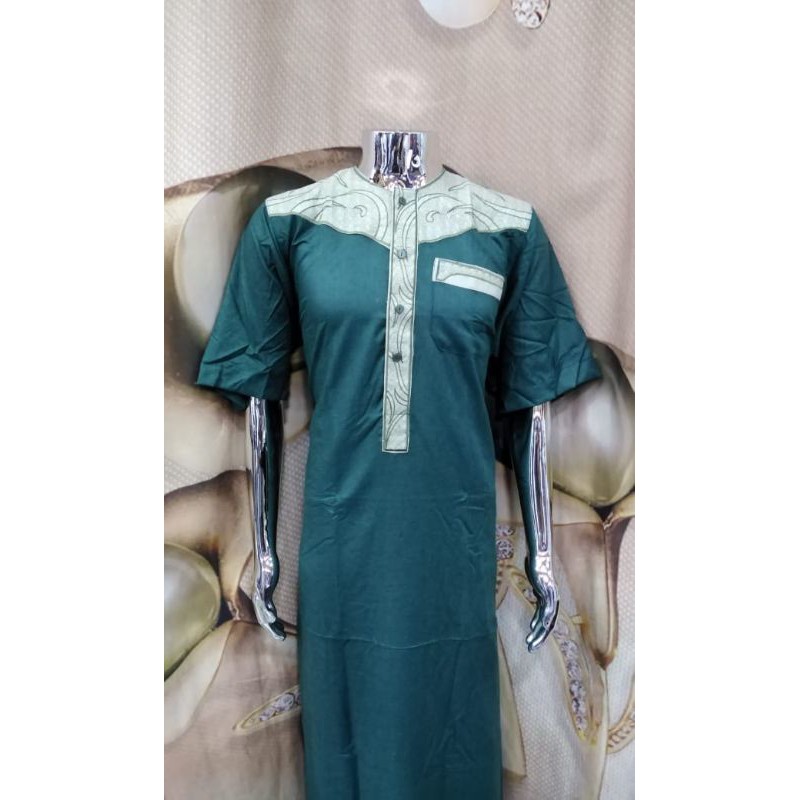 Jubah Gamis Al Daffah AL Haramain Lengan Pendek
