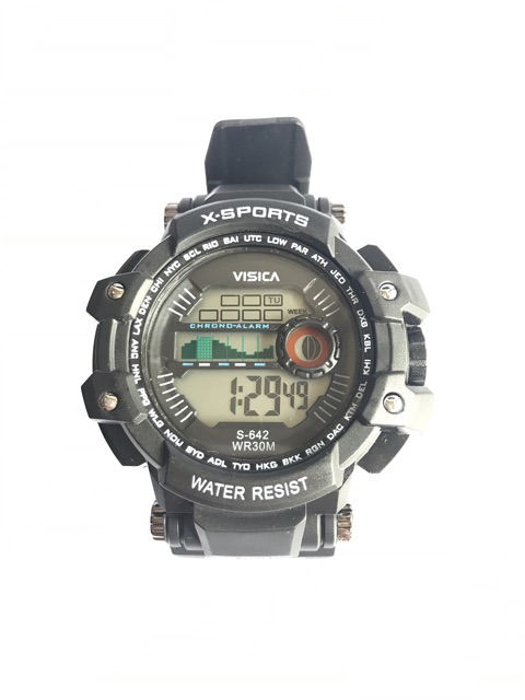 Jam tangan sporty digital fashion watch anak remaja dewasa merk visica anti air