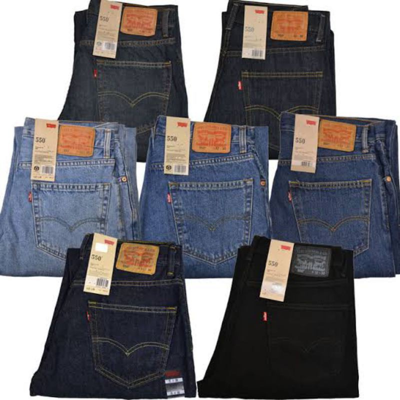 Celana jeans standart / jeans reguler pria - basic Celana panjang- Pasar celana murah - toko celana 