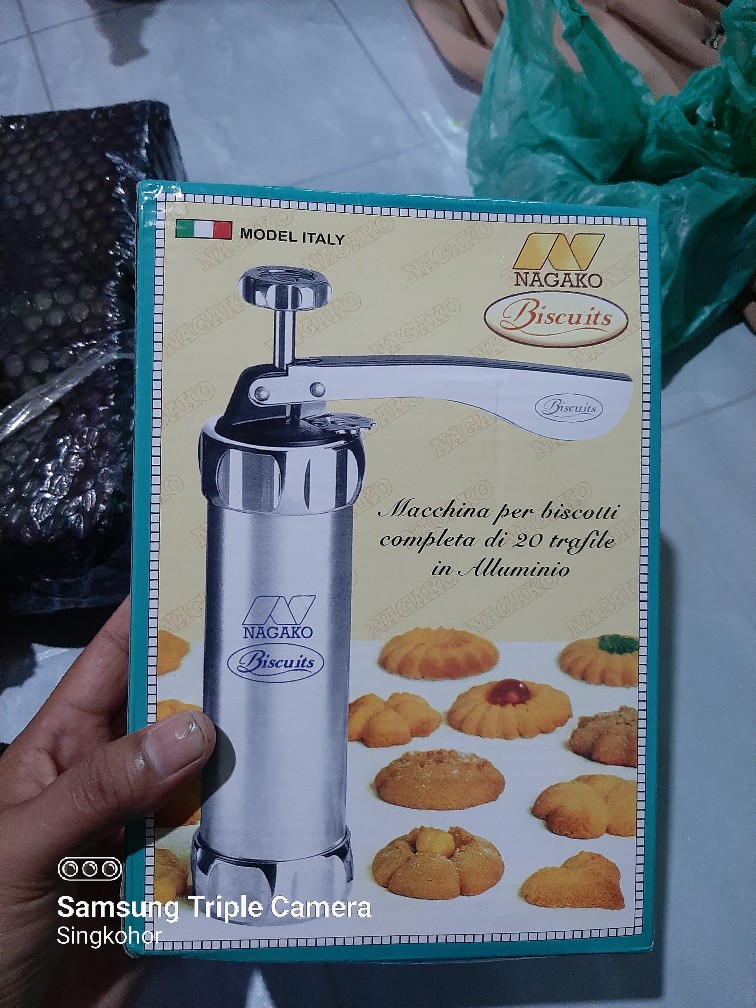 Cetakan Kue Kering Biskuit Cookies Maker Nagako Italy