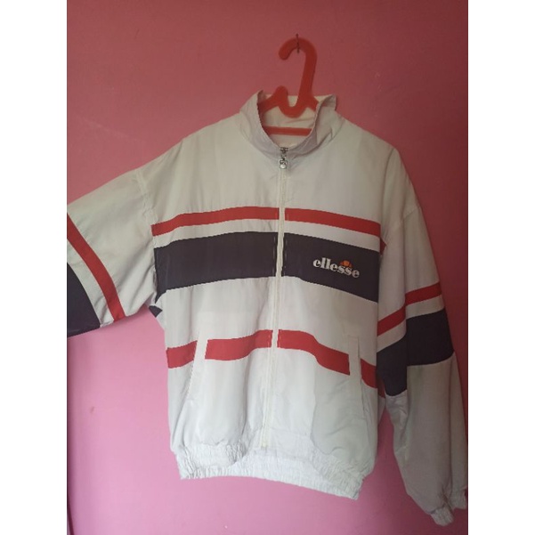 Vintage Ellese Jaket Second Seken Windbreaker tracktop