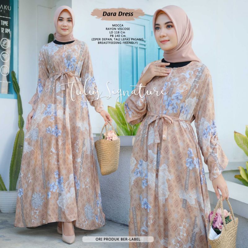 dara dress rayon viscose by tulus signature