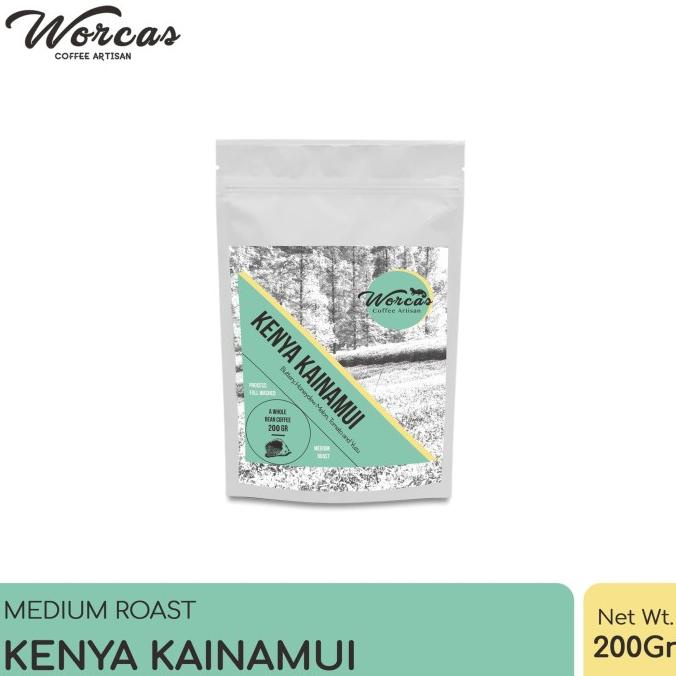 

Promo Awal tahun WORCAS Arabica Kenya Kainamui 200gr - Medium Roasted Coffee Promo Awal tahun
