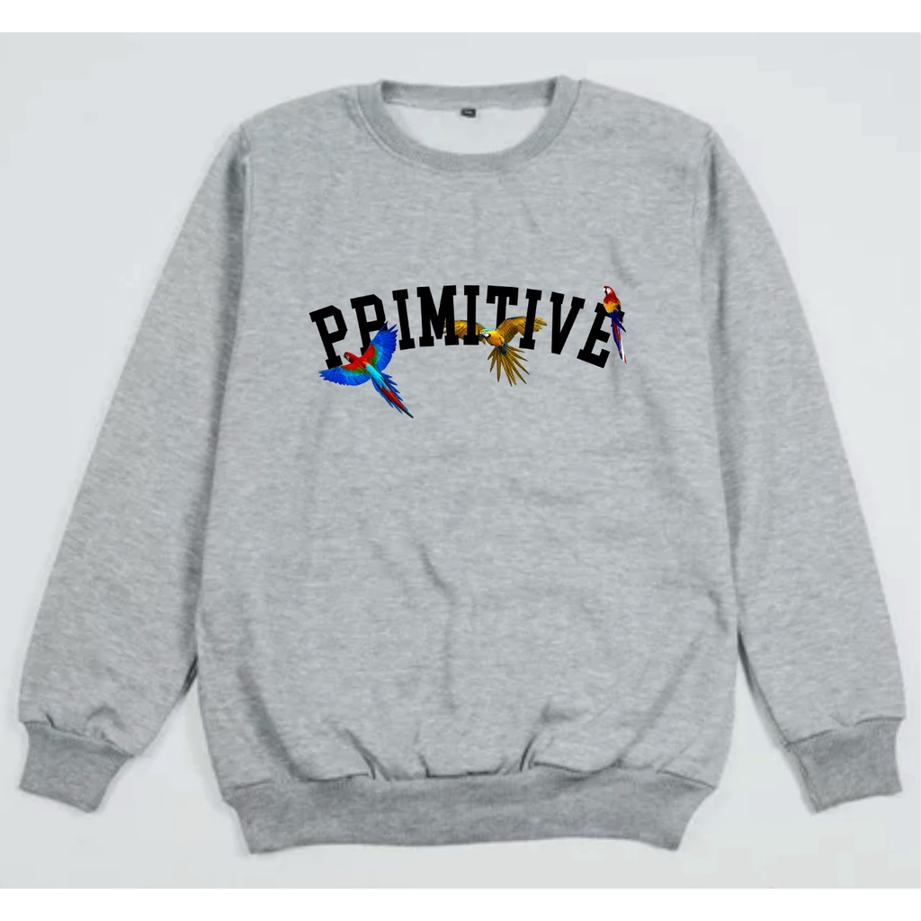 Sweater Pria Primitive Sweater Fleece Big Size Sweater