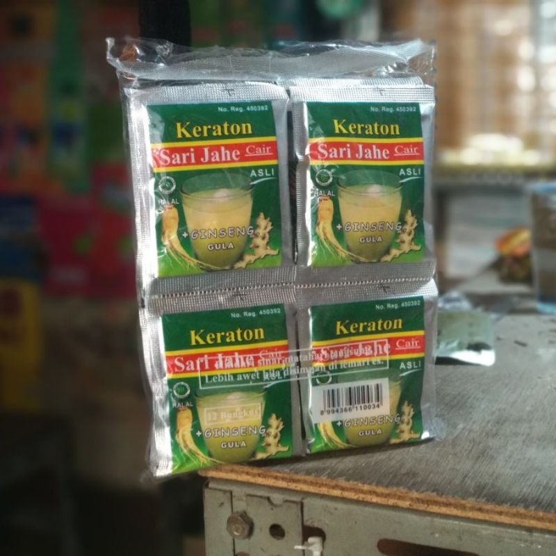 

JAHE KERATON ISI 12 pcs