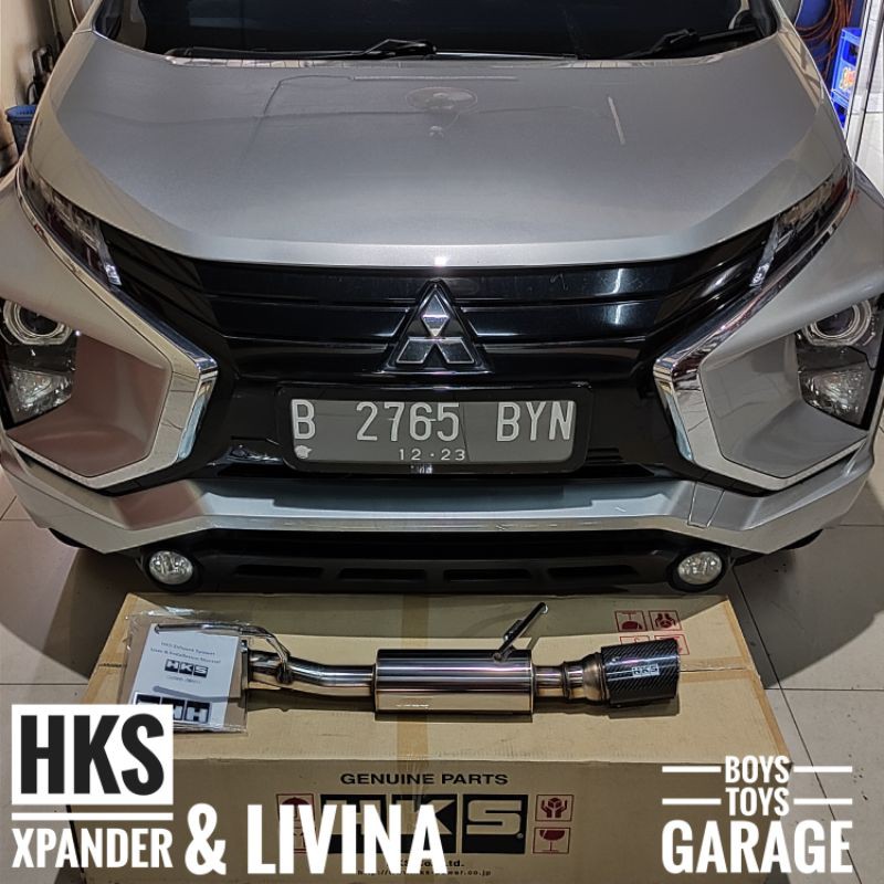Knalpot HKS Mitsubishi Xpander / Nissan New Livina HKS Legal Muffler Original