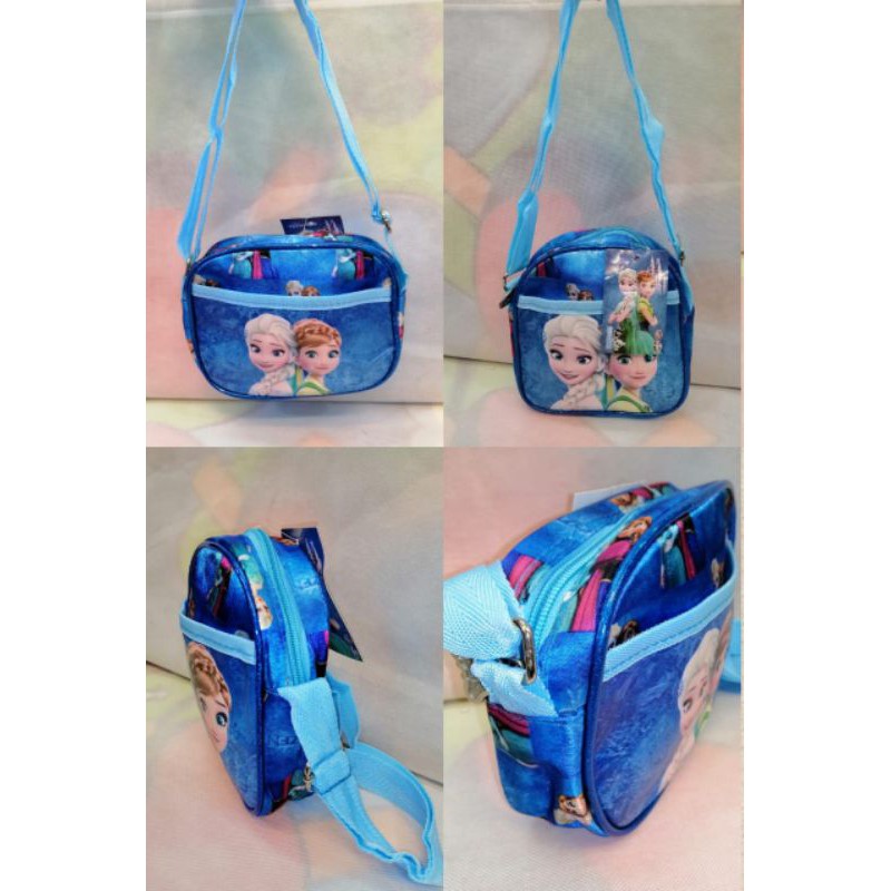 TAS SELEMPANG/ TAS SELEMPANG KARAKTER FROZEN/ TAS SELEMPANG ANAK