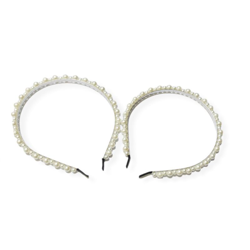 Bando Korea Mutiara Variasi Mixed Korean Pearl Headband