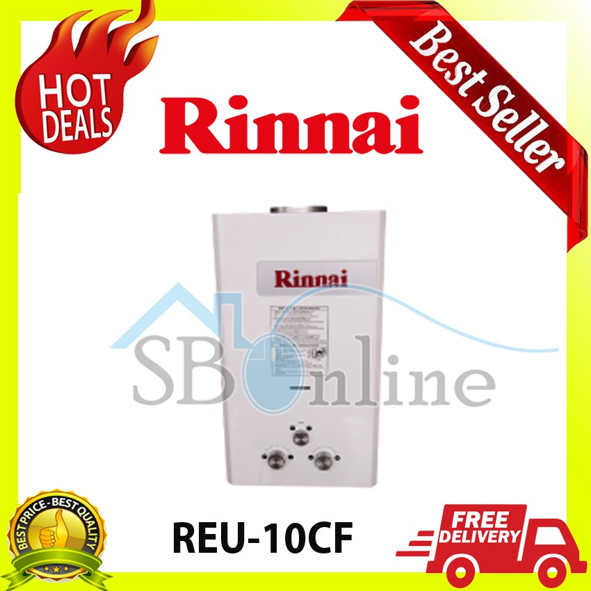 RINNAI Gas Water Heater - REU 10CF