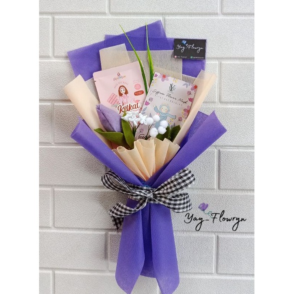 Buket custom (masker wajah)