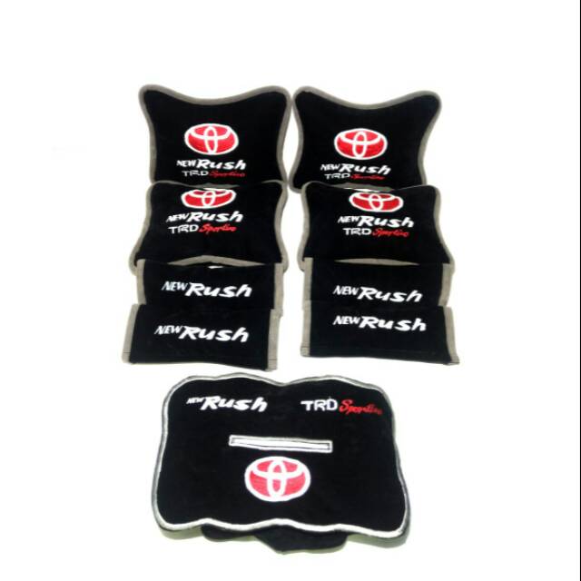 New Rush Bantal aksesoris mobil