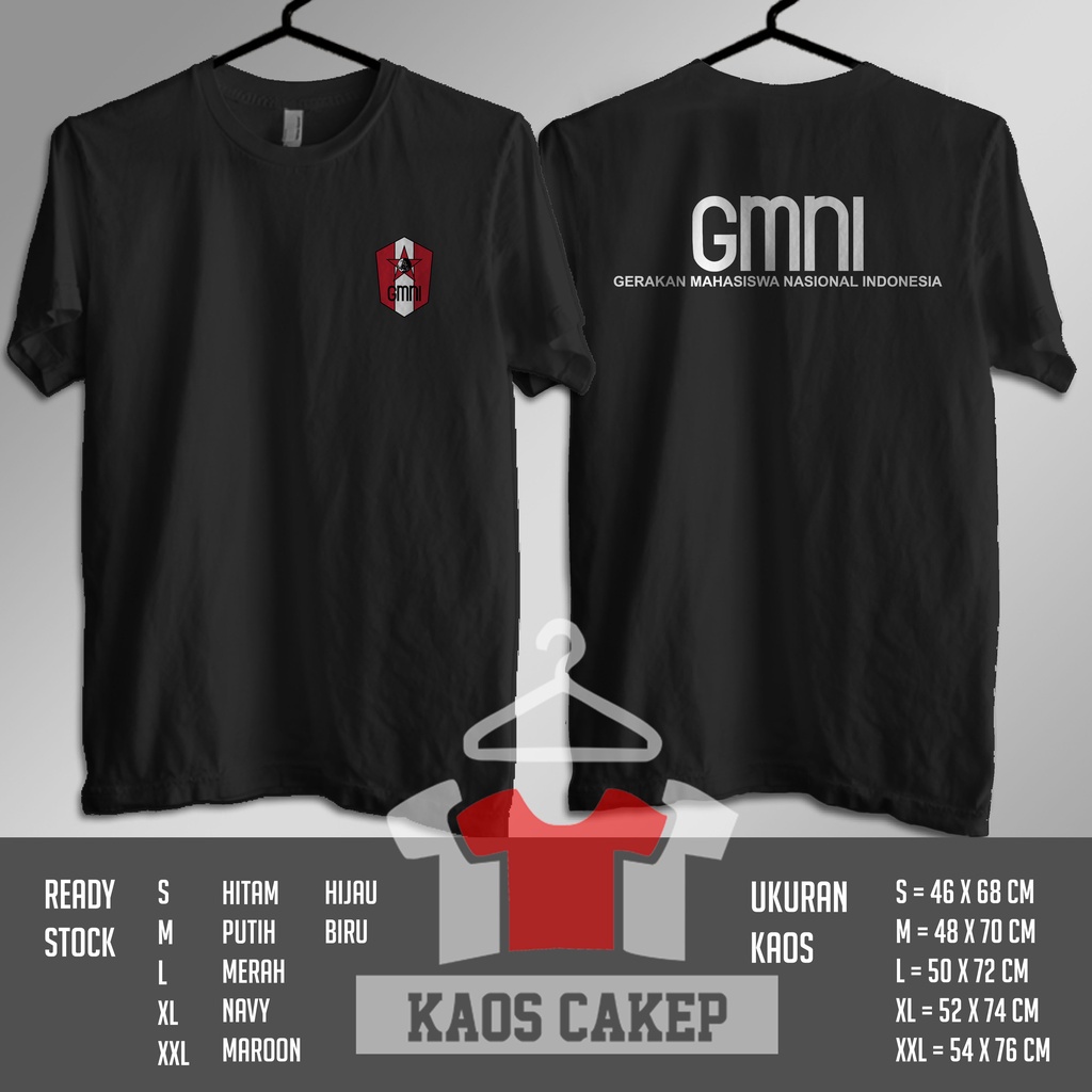 Kaos GMNI Gerakan Mahasiswa Nasional Indonesia Baju Distro