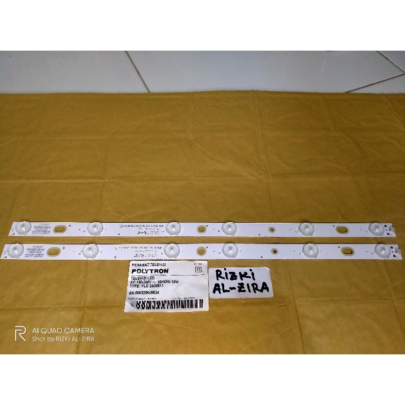Backlight BL Lampu Polytron PLD 24D8511 24T8511 24D9501